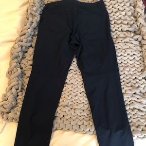 Navy Blue 36 Tall (37” inseam) Classic Lululemon ABC pants.